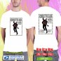 ELVIS COSTELLO & NIEVE IN CONCERT USA 2025. ELVIS COSTELLO. WHITE TSHIRT UNISEX RDF01