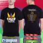 ANGEL BAND 50TH ANNIVERSARY USA TOUR 2025. ANGEL BAND. BLACK TSHIRT UNISEX RDF01