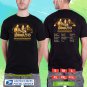 ZEBRA BAND IN CELEBRATION 50TH ORIGINALS MEMBER TOUR 2025. ZEBRA BAND. BLACK TSHIRT UNISEX RDF01