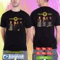 FOGHAT 50TH ANNIVERSARY USA TOUR 2025. FOGHAT BAND. FOGHAT. BLACK TSHIRT UNISEX RDF01