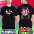 PAPAROACH RISE RISE AGAINTS OF THE ROACH USA TOUR 2025. PAPAROACH. BLACK TSHIRT UNISEX RDF01