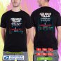 ICE NINE KILLS A WORK OF ART UK EUROPE TOUR 2025. ICE NINE KILLS. BLACK TSHIRT UNISEX RDF01