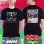 ICE NINE KILLS SILVERSCREAMA THON NA TOUR 2025. ICE NINE KILLS. BLACK TSHIRT UNISEX RDF01