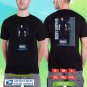 RICKY GERVAIS MORTALITY UNITED KINGDOM EU TOUR 2025. RICKY GERVAIS. BLACK TSHIRT UNISEX RDF01