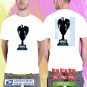 RICKY GERVAIS MORTALITY UNITED KINGDOM EU TOUR 2025. RICKY GERVAIS. WHITE TSHIRT UNISEX RDF01