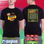 VANS WARPED WASHINTON DC FESTIVAL 2025. VANS WARPED FESTIVAL. BLACK TSHIRT UNISEX RDF01