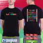 LA ONDA FESTIVAL 2025. LA ONDA FESTIVAL. BLACK TSHIRT UNISEX RDF01