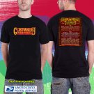 GLASTONBURY MUSIC FESTIVAL 2025 UK. GLASTONBURY. BLACK TSHIRT UNISEX RDF01