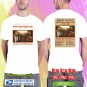 ROBERT PLANT ROAR IN THE FALL N.AMERICA TOUR 2025. ROBERT PLANT. WHITE TSHIRT UNISEX RDF01