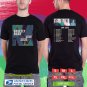 GRIZZLY BEAR LIVE USA FALL TOUR 2025. GRIZZLY BEAR. BLACK TSHIRT UNISEX RDF01