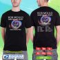 BOB MOULD HERE WE GO CRAZY SOLO ELECTRIC EUUK TOUR 2025. BOB MOULD. BLACK TSHIRT UNISEX RDF01