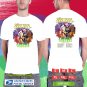SANTANA ONENESS USA TOUR 2026. SANTANA TOUR. WHITE TSHIRT UNISEX RDF01