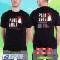 PAUL ANKA A MAN AND HIS MUSIC US TOUR 2026. PAUL ANKA. BLACK TSHIRT UNISEX RDF01