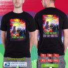 SANTANA ONENESS TOUR W DOBBIE BROTHERS 2026. SANTANA. BLACK TSHIRT UNISEX RDF01