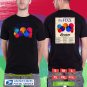 THE FIXX SUMMER NORTH AMERICA TOUR 2026. THE FIXX. BLACK TSHIRT UNISEX RDF01
