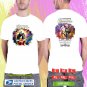 SANTANA GREATEST HITS LIVE LAS VEGAS FALL TOUR 2026. SANTANA. WHITE TSHIRT UNISEX RDF01