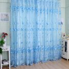 Leaves Pattern Design Window Curtains For Living Room
