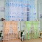 Leaves Pattern Design Window Curtains For Living Room
