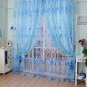 Leaves Pattern Design Window Curtains For Living Room