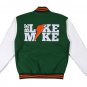 "Be Like Mike" Suede Varsity Jacket