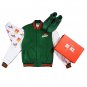 "Be Like Mike" Suede Varsity Jacket