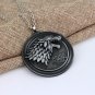 Game OF Thrones Pendant Necklace House Stark Winter