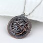 Game OF Thrones Pendant Dragon Necklace House Targaryen Daenerys Jhon Snow