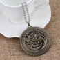 Game OF Thrones Pendant Dragon Necklace House Targaryen Daenerys Jhon Snow