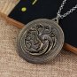 Game OF Thrones Pendant Dragon Necklace House Targaryen Daenerys Jhon Snow