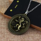 Game OF Thrones Pendant lion Necklace House Lannister