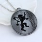 Game OF Thrones Pendant lion Necklace House Lannister