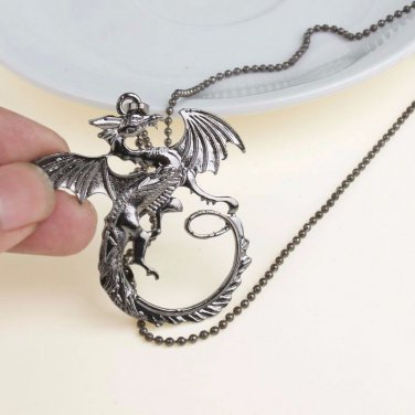 Game OF Thrones Pendant Dragon Necklace House Targaryen Daenerys Jhon Snow