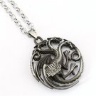 Game OF Thrones Pendant Dragon Necklace House Targaryen Daenerys Jhon Snow