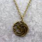 Game OF Thrones Pendant Dragon Necklace House Targaryen Daenerys Jhon Snow