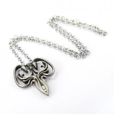 Game OF Thrones Pendant octopus Necklace House Greyjoy