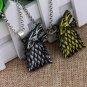 Game OF Thrones Pendant Necklace House Stark Winter