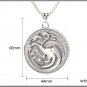 Game OF Thrones Pendant Dragon Necklace House Targaryen Daenerys Jhon Snow