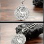 Game OF Thrones Pendant Dragon Necklace House Targaryen Daenerys Jhon Snow
