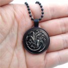 Game OF Thrones Pendant Dragon Necklace House Targaryen Daenerys Jhon Snow