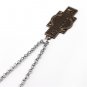 Game of Thrones necklace Antique silver letter logo pendant collar retro design