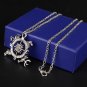 Game of Thrones necklace Antique silver letter logo pendant collar retro design
