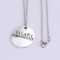 Game of Thrones necklace Antique silver letter logo pendant collar retro design
