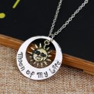 Khal /Khaleesi Game of Thrones Necklace Moon of My Life Necklace Sun and Stars A Couple Lover