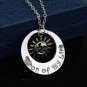 Khal /Khaleesi Game of Thrones Necklace Moon of My Life Necklace Sun and Stars A Couple Lover