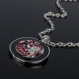 Game OF Thrones Pendant Dragon Necklace House Targaryen Daenerys Jhon Snow