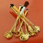 8pc women jewelry Game of Thrones King's Hand/badge/Fish/lion / the sun Makeup/cosmetic brush