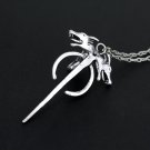 Game OF Thrones Pendant Dragon Necklace House Targaryen Daenerys Jhon Snow