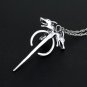 Game OF Thrones Pendant Dragon Necklace House Targaryen Daenerys Jhon Snow