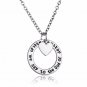 Game of Thrones necklace Antique silver letter logo pendant collar retro design