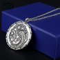 Game OF Thrones Pendant Dragon Necklace House Targaryen Daenerys Jhon Snow
